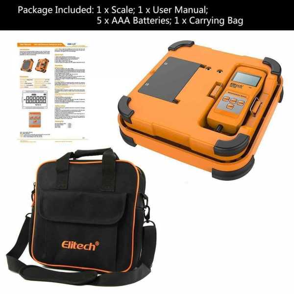 Cân điện tử đo chất môi lạnh Elitech LMC-200 220 Lbs Cân điện tử đo chất môi lạnh Elitech LMC-200 220 Lbs