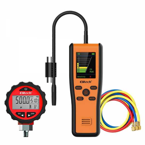 Máy dò rò rỉ môi chất lạnh Elitech IR-200 đi-ốt hồng ngoại Máy dò rò rỉ môi chất lạnh Elitech IR-200