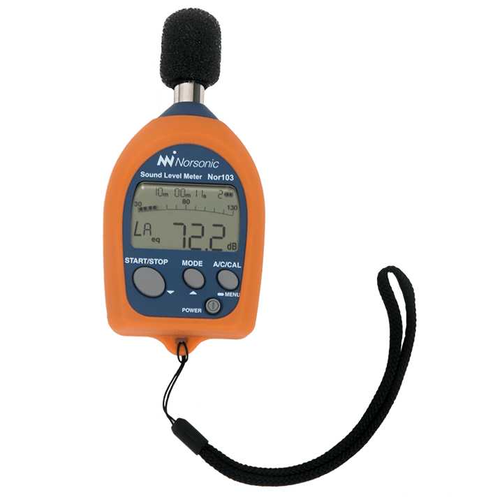 Máy đo cường độ âm thanh Nor103