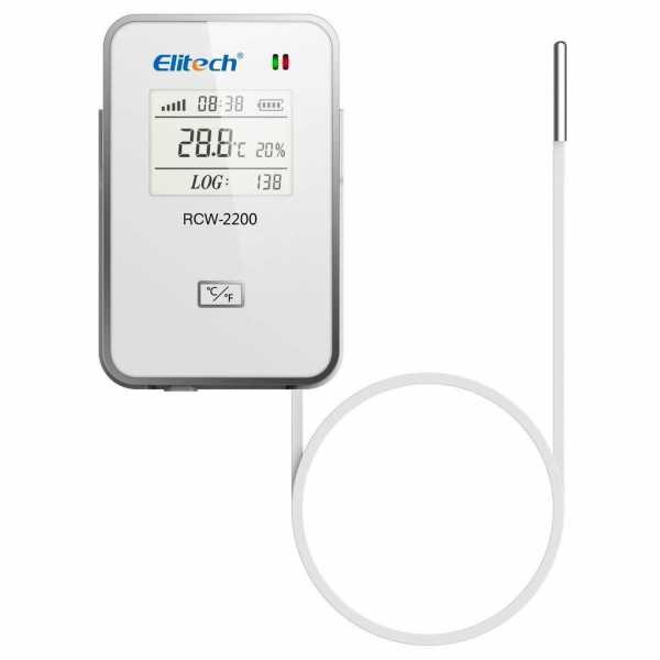 Bộ ghi nhiệt độ độ ẩm không dây Elitech RCW-2200
