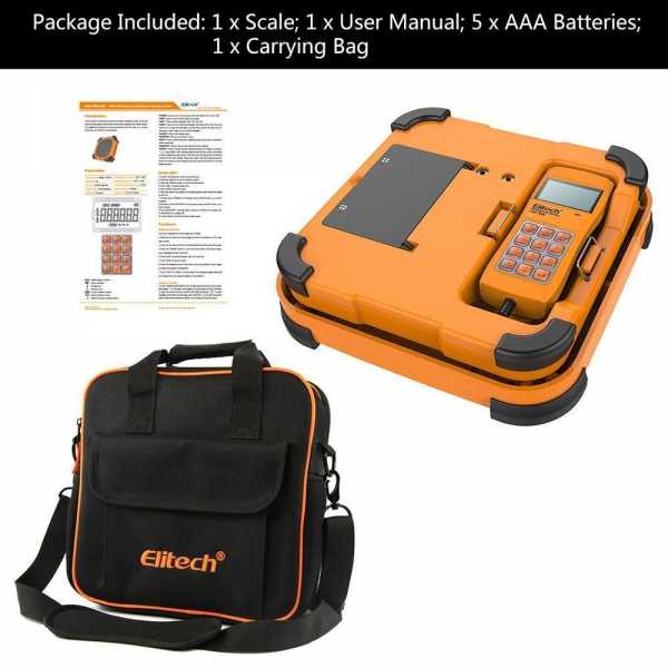 Cân thu hồi môi chất lạnh Elitech LMC-300L