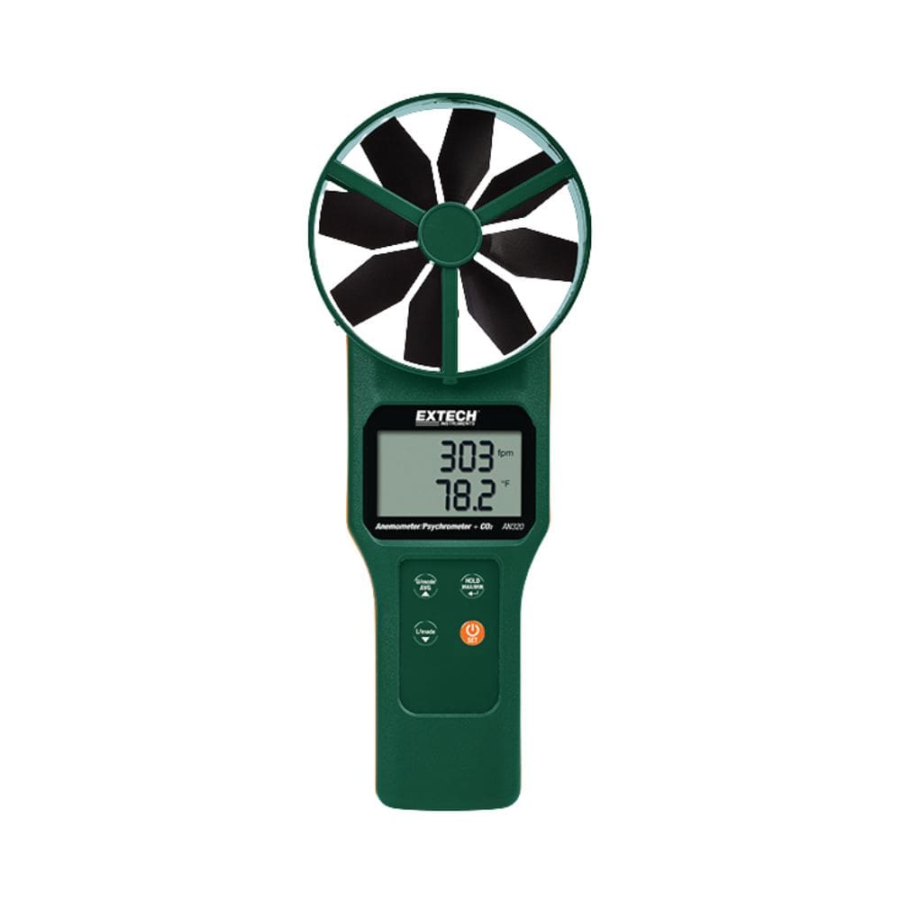 Máy đo gió CFM/CMM/độ ẩm/CO2 Extech AN320 extech an320 may do gio cfm cmm do am co2