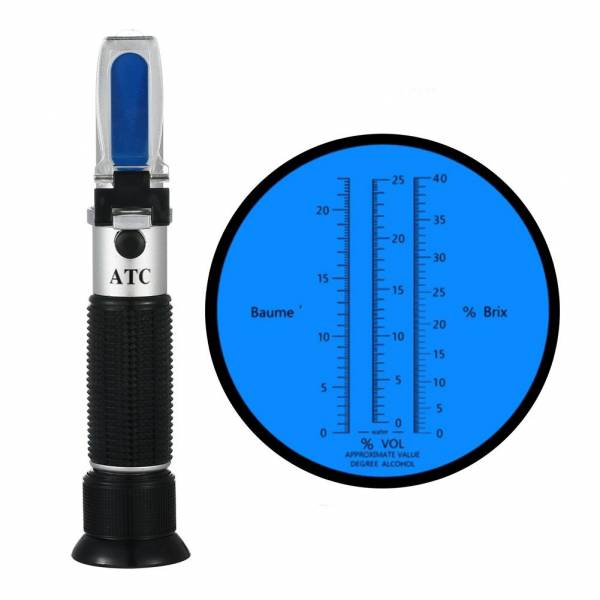 Khúc xạ kế đo độ mặn ATC 3 in 1 YiERYi THE01527