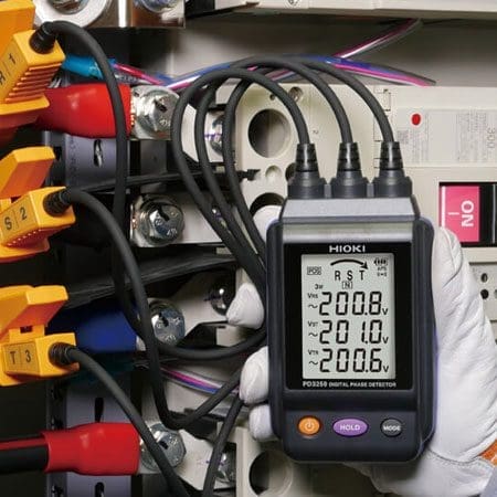 Đồng hồ chỉ thị pha Hioki PD3259 Đồng hồ chỉ thị pha Hioki PD3259
