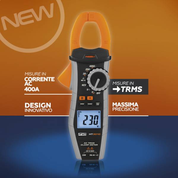 Ampe kìm HT3013 (AC/DC 400A Italia)