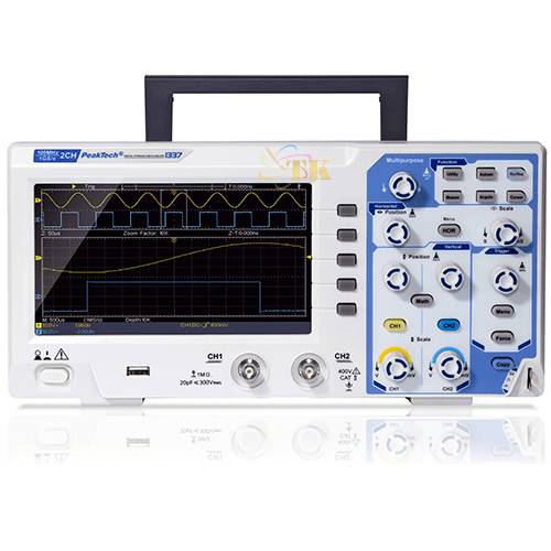 Máy hiện sóng kỹ thuật số PeakTech P1337