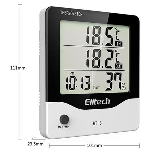 Nhiệt ẩm kế để bàn Elitech BT-3