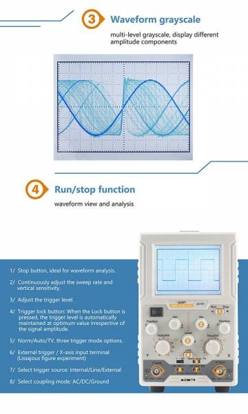 Máy hiện sóng 1 kênh Owon