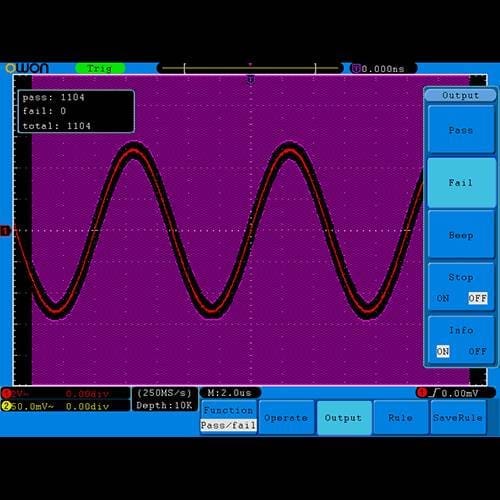 Chức năng máy hiện sóng Owon SDS-E