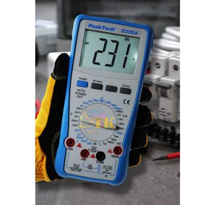 Đồng hồ vạn năng kỹ thuật số PeakTech P2005 A