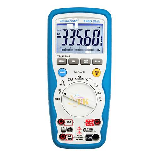 Đồng hồ vạn năng kỹ thuật số PeakTech P3360