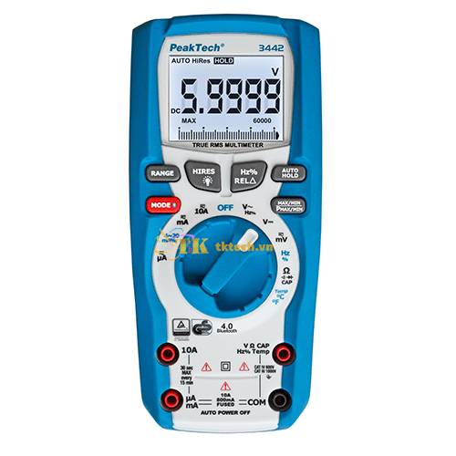 Đồng hồ vạn năng kỹ thuật số PeakTech P3442