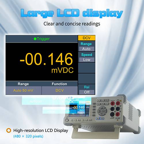 Đồng hồ vạn năng kỹ thuật số để bàn Owon XDM2041