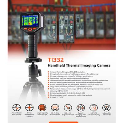 Máy ảnh nhiệt cầm tay Owon TI332