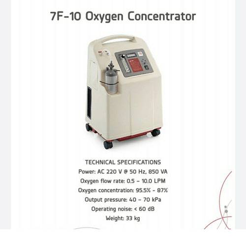 Máy tạo Oxy 10 lít YUWELL 7F-10 Máy tạo Oxy 10 lit Yuwell 7F-10