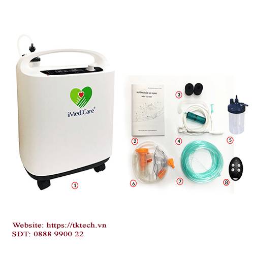 máy tạo oxy y tế Imedicare IOC 3LS