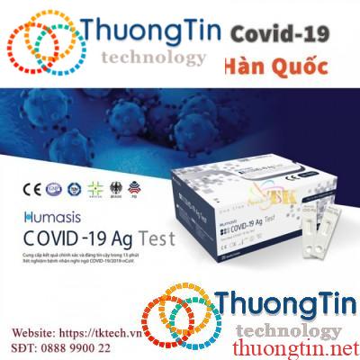 Bộ kit test nhanh Covid-19 Humasis Hàn Quốc