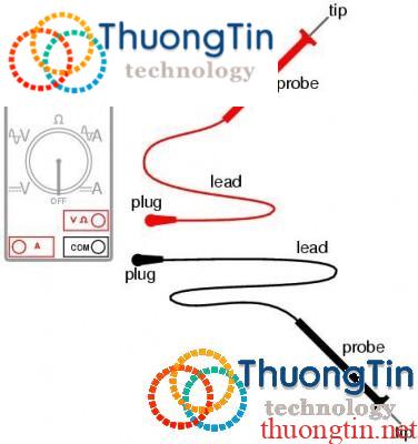 Sử dụng đồng hồ vạn năng đo điện áp