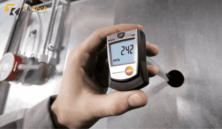 Máy đo nhiệt độ tốc độ gió Testo 405