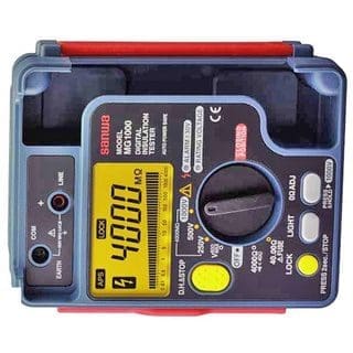 Máy đo diện trở cách điện Sanwa MG1000