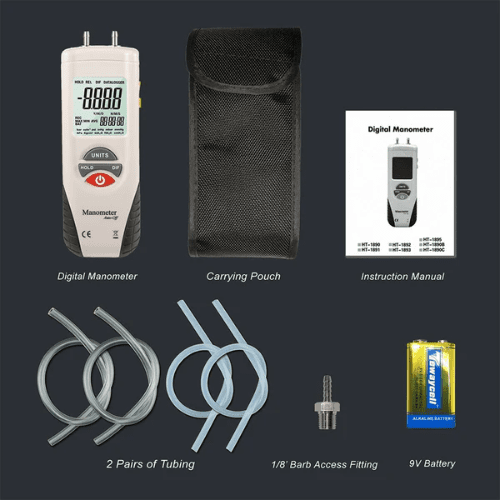 Áp kế kỹ thuật số HTI HT-1891 Áp kế kỹ thuật số HTI HT-1891 - Ảnh 4