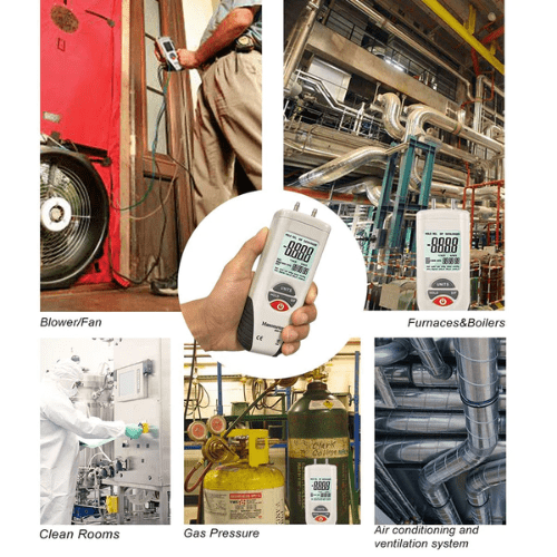 Áp kế kỹ thuật số HTI HT-1891 Áp kế kỹ thuật số HTI HT-1891 - Ảnh 3