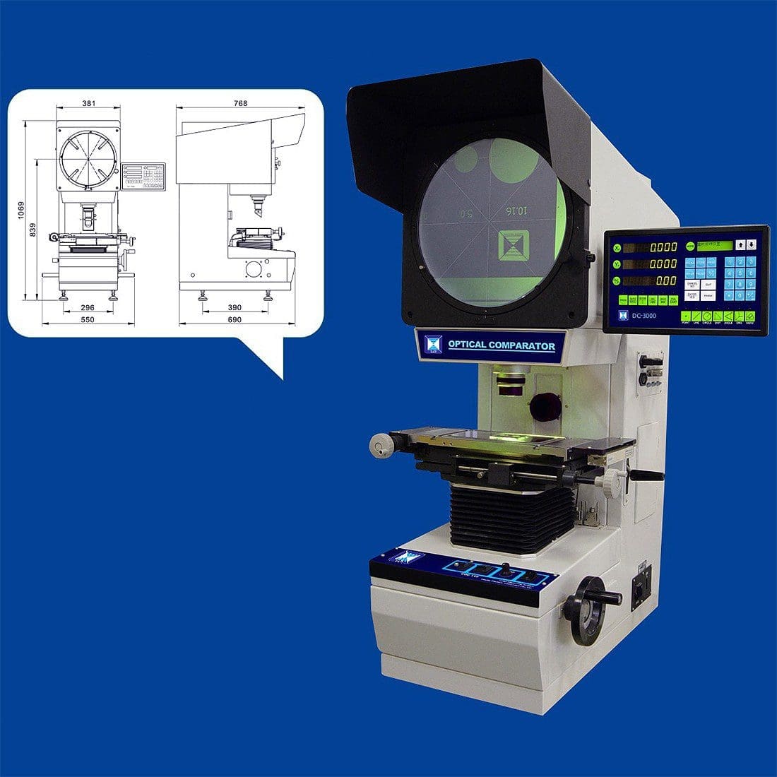 Máy phóng hình - Máy chiếu biên dạng là gì