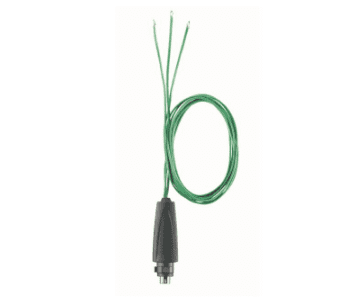 Đầu dò nhiệt độ để xác định giá trị U, hệ thống ba cảm biến để đo nhiệt độ tường, bao gồm đất sét mô hình