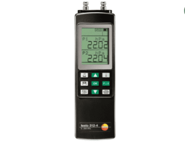 testo 312-4 - Dụng cụ đo chênh lệch áp suất