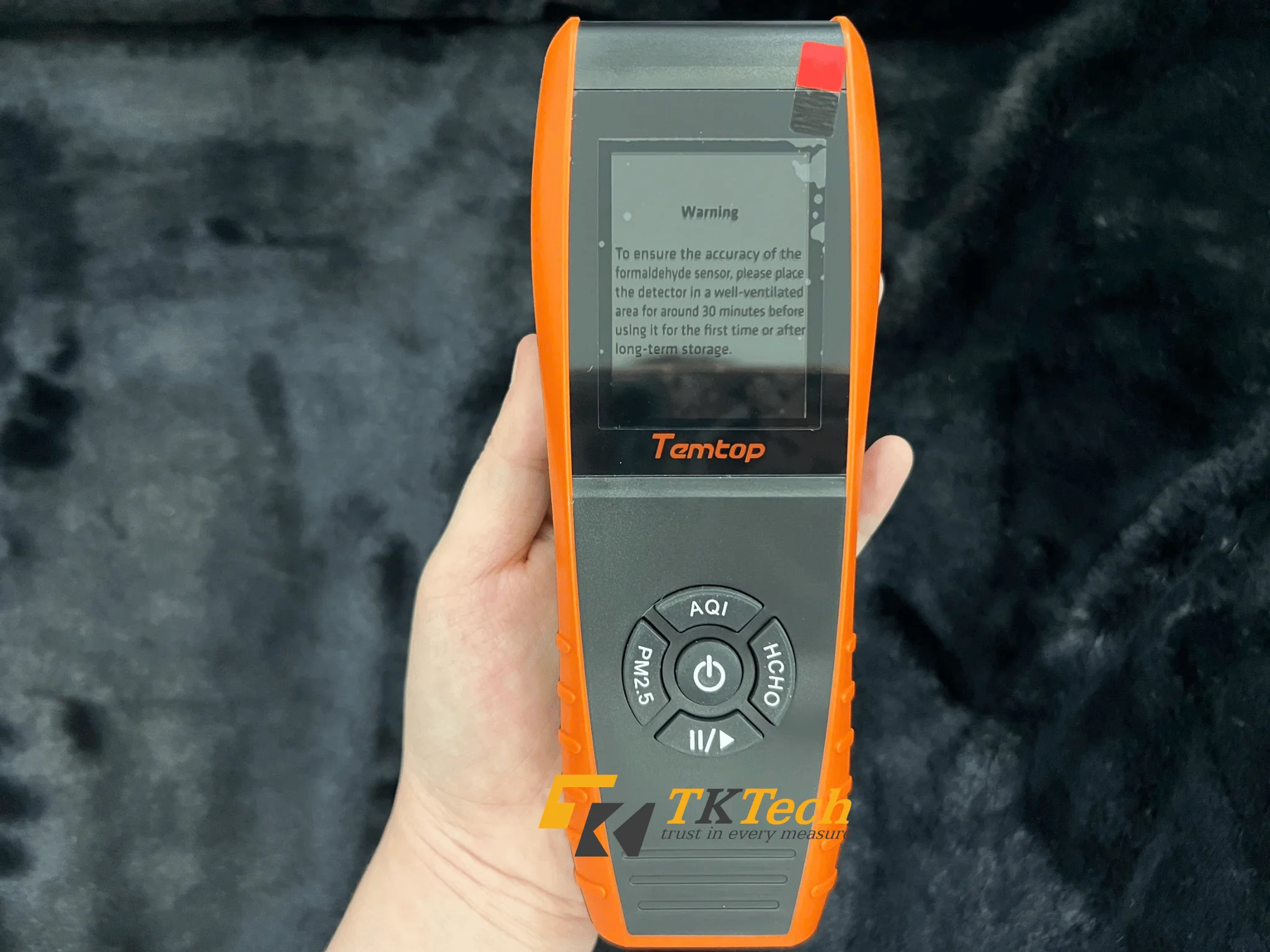 Máy dò chất lượng không khí Temtop LKC-1000S+ 2nd (mặt trước)