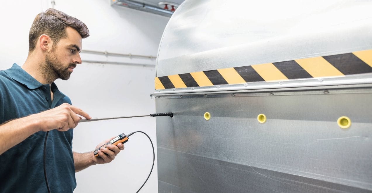 Bộ cánh quạt Ø 16 mm testo 440 testo 440 0635 9532 Vane probe 16 mm fixed cable V6 de_prl