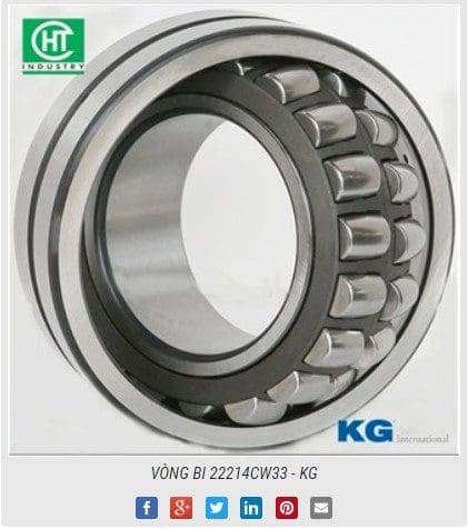 VÒNG BI 22214CW33   KG