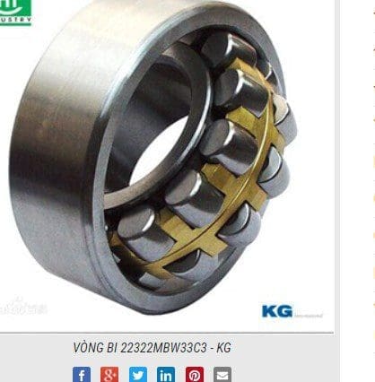 VÒNG BI 22322MBW33C3   KG