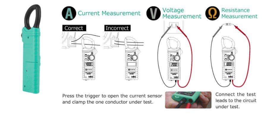 So sánh ampe kìm Kyoritsu 2200 với Kyoritsu 2200R