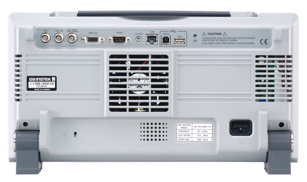 Máy hiện sóng lưu trữ kỹ thuật số Gwinstek Series GDS-3000 GDS 3000 back_16122716461