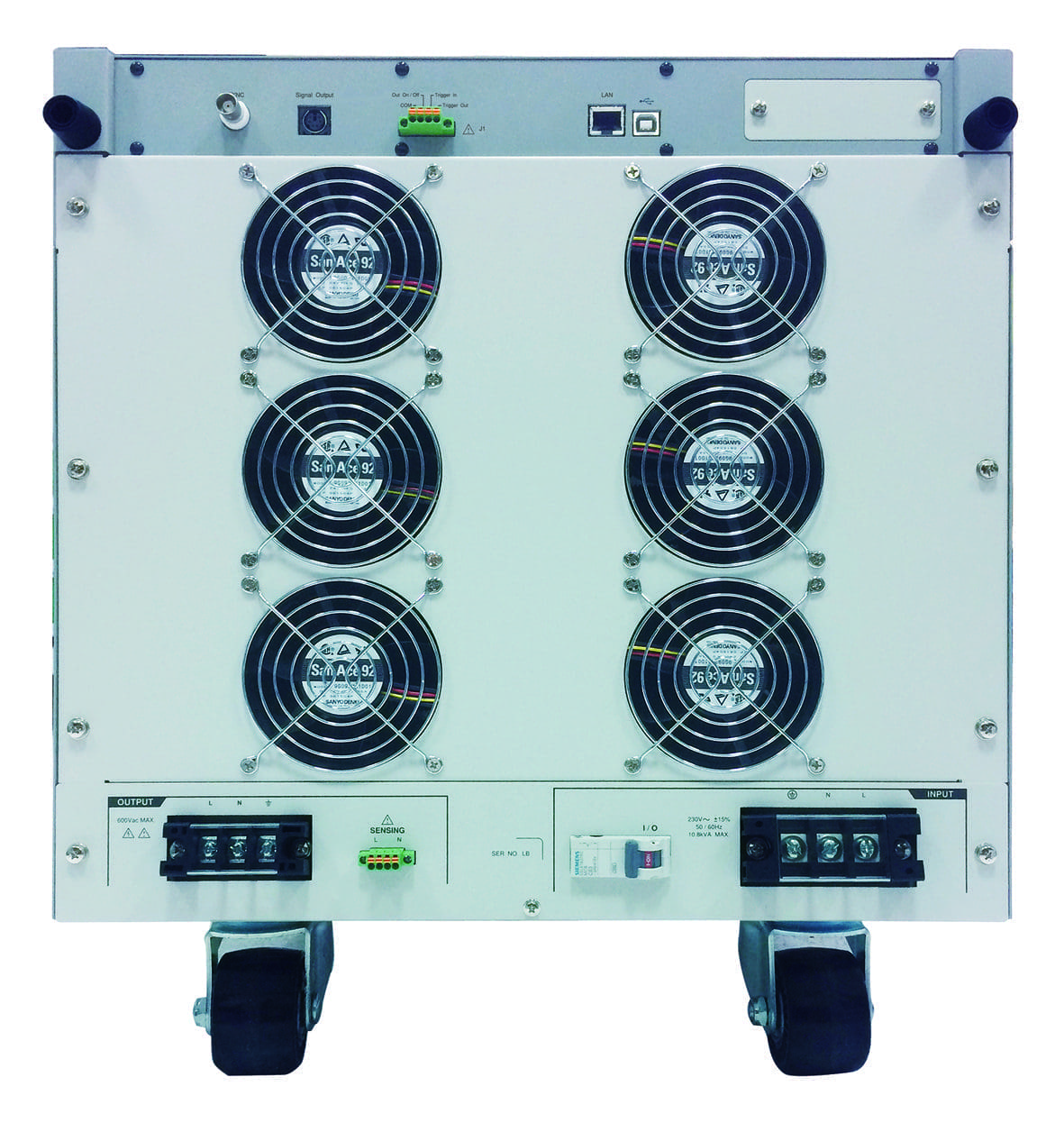 Nguồn điện xoay chiều tuyến tính có thể lập trình GW Instek Series APS-7000 APS 7300_Back_18110118400