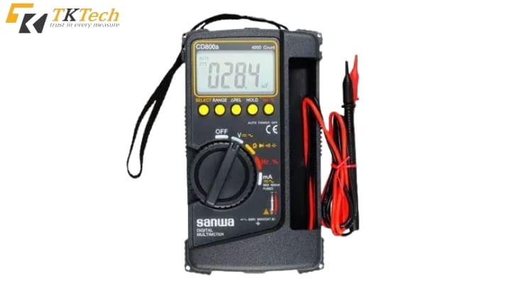 Cách kiểm tra đèn LED sống hay chết bằng đồng hồ vạn năng Đồng hồ vạn năng Sanwa CD800a