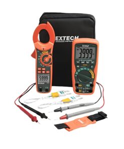 Bộ kit đồng hồ vạn năng, ampe kìm Extech MA620 K