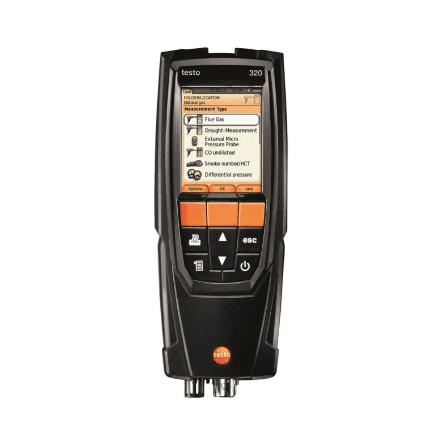 Bộ máy đo khí thải Testo 320 máy in
