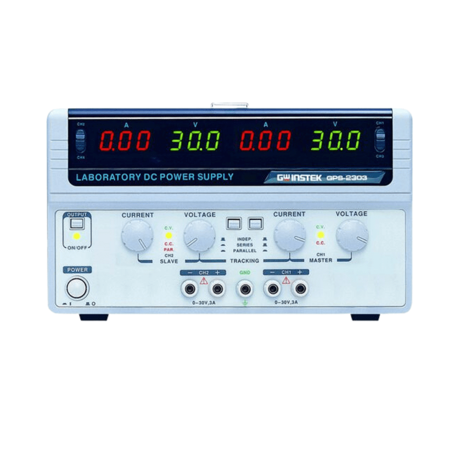 Bộ nguồn DC tuyến tính nhiều đầu ra GW Instek Series GPS x303