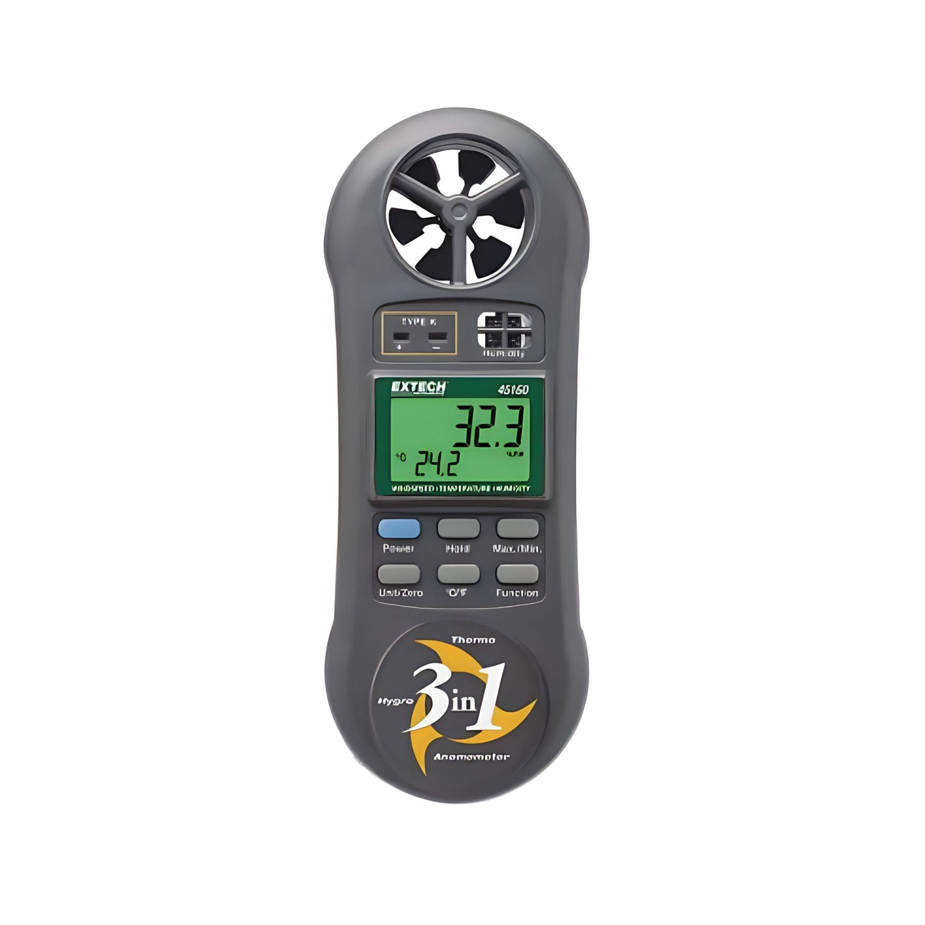 Máy đo tốc độ gió Extech 45160 (nhiệt độ độ ẩm)