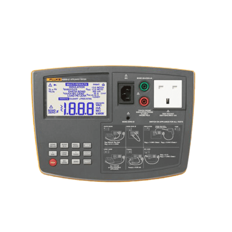 Thiết bị kiểm tra an toàn điện PAT Fluke 6200 2