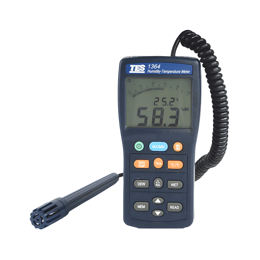Máy đo nhiệt độ ẩm TES 1364