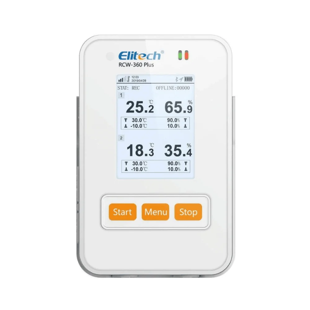 Bộ ghi dữ liệu nhiệt độ, độ ẩm Elitech RCW-360 Plus WIFI