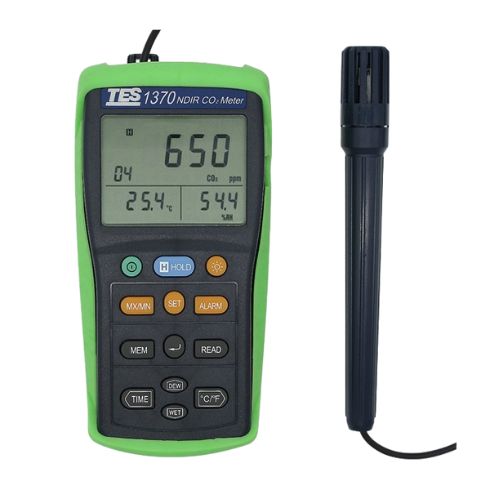 Máy đo khí CO2, nhiệt độ, độ ẩm TES-1370H