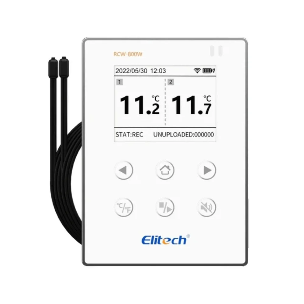 Bộ ghi dữ liệu nhiệt độ không dây Elitech RCW-800W-TDE