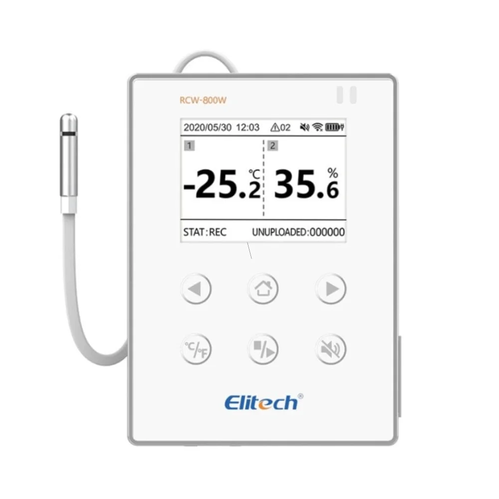 Nhiệt ẩm kế tự ghi Elitech RCW-800W-THE