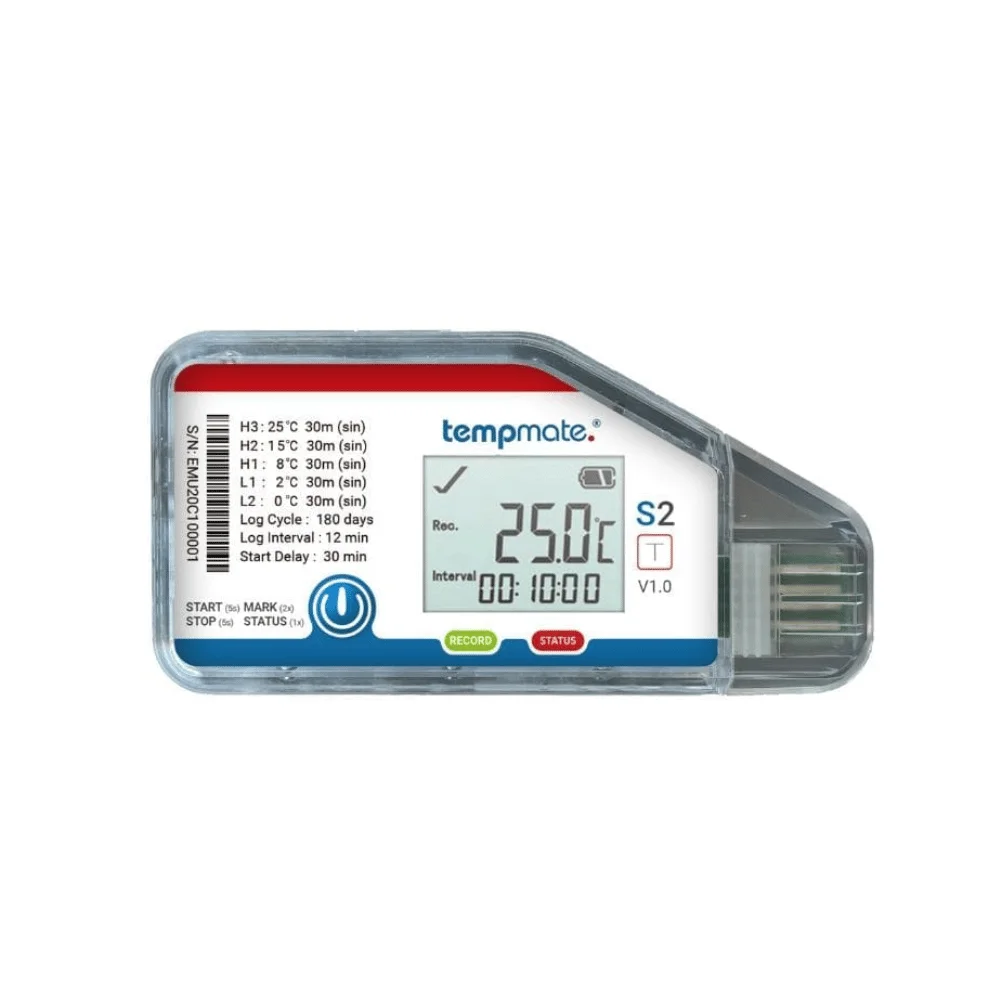 Nhiệt ẩm kế tự ghi Tempmate-S2 T