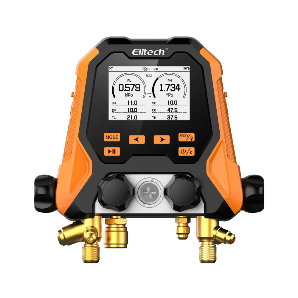 Bộ đồng hồ nạp gas điện tử Elitech MS-870