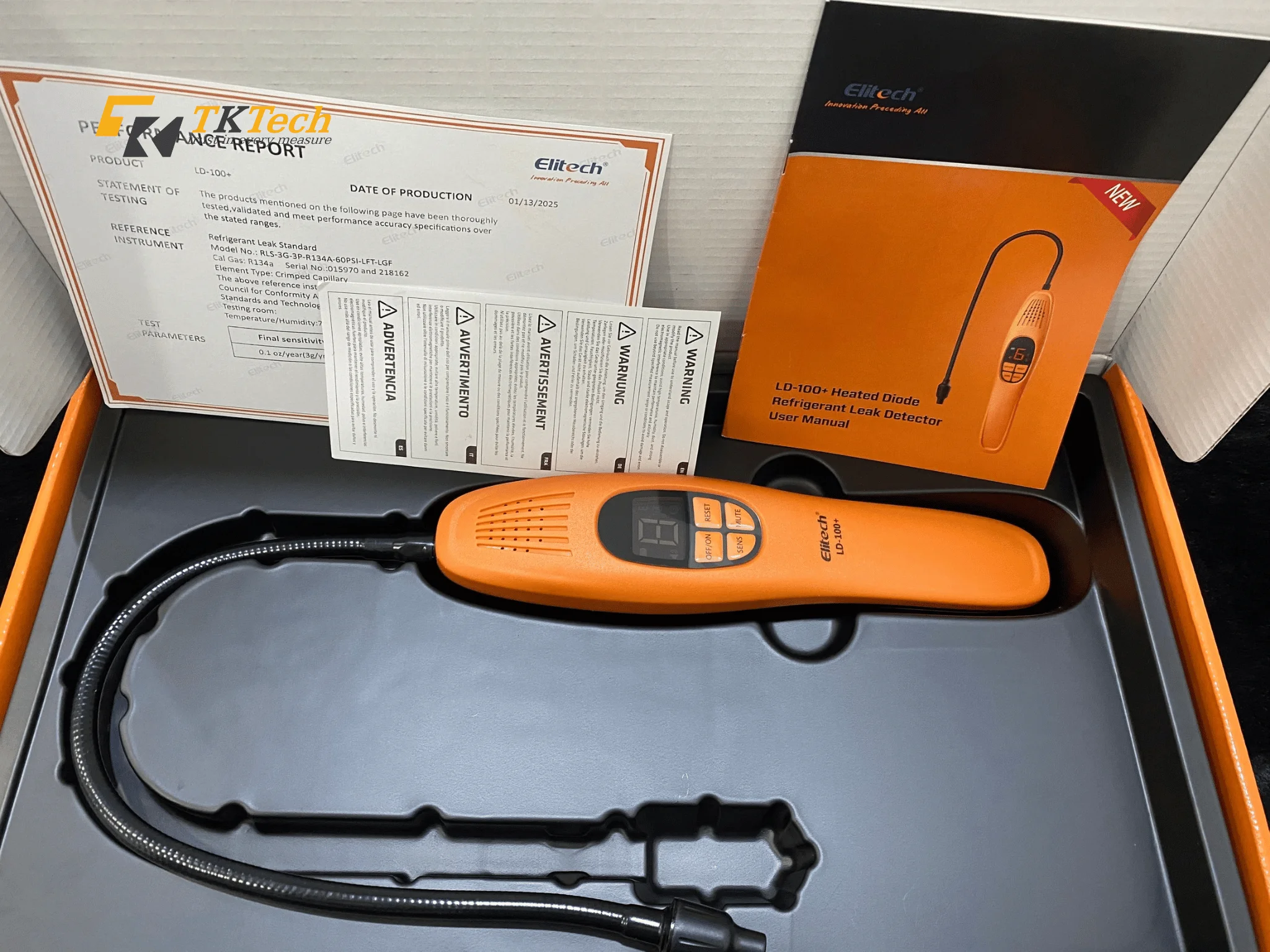 Hình ảnh thực tế Elitech LD-100+